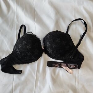 Elegant Black Lace Bra